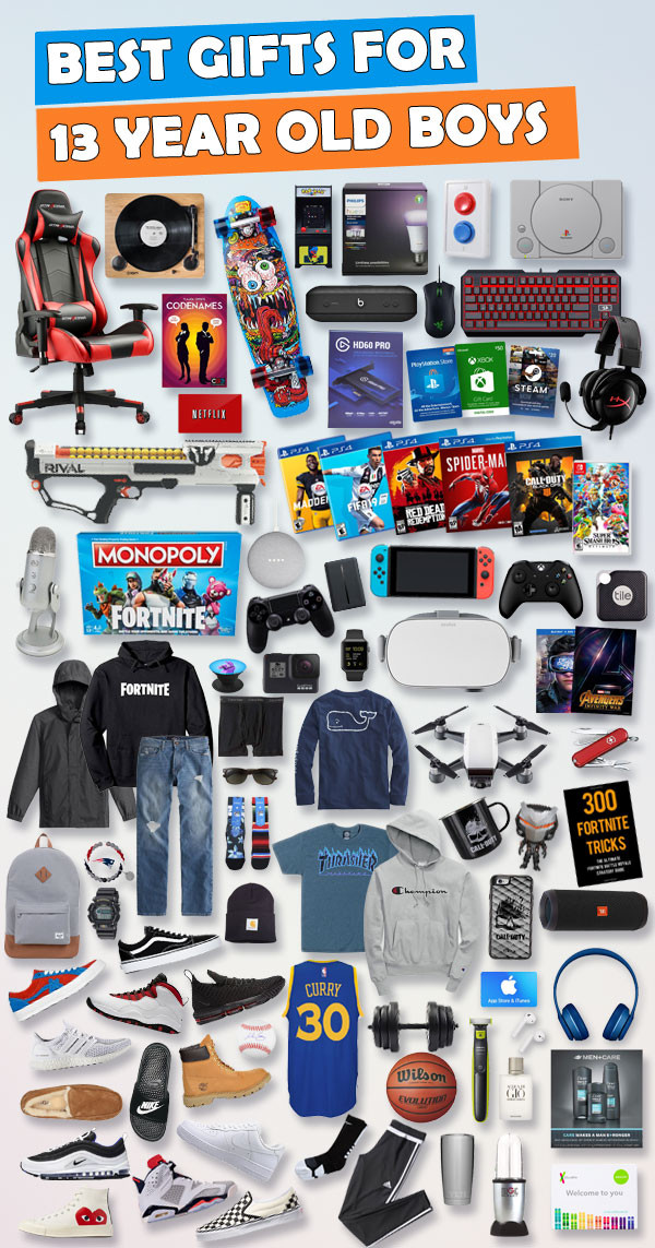 Best ideas about 10 Year Old Boy Gift Ideas 2019
. Save or Pin Top Gifts for 13 Year Old Boys [UPDATED LIST] Now.