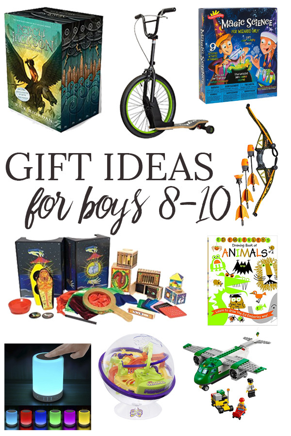 Best ideas about 10 Year Old Boy Gift Ideas
. Save or Pin Gift Ideas for Boys Ages 8 10 Now.