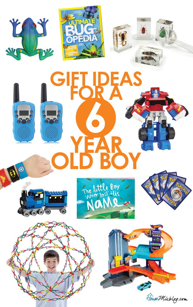 Best ideas about 10 Year Old Boy Gift Ideas
. Save or Pin Gift ideas for a 6 year old boy Now.