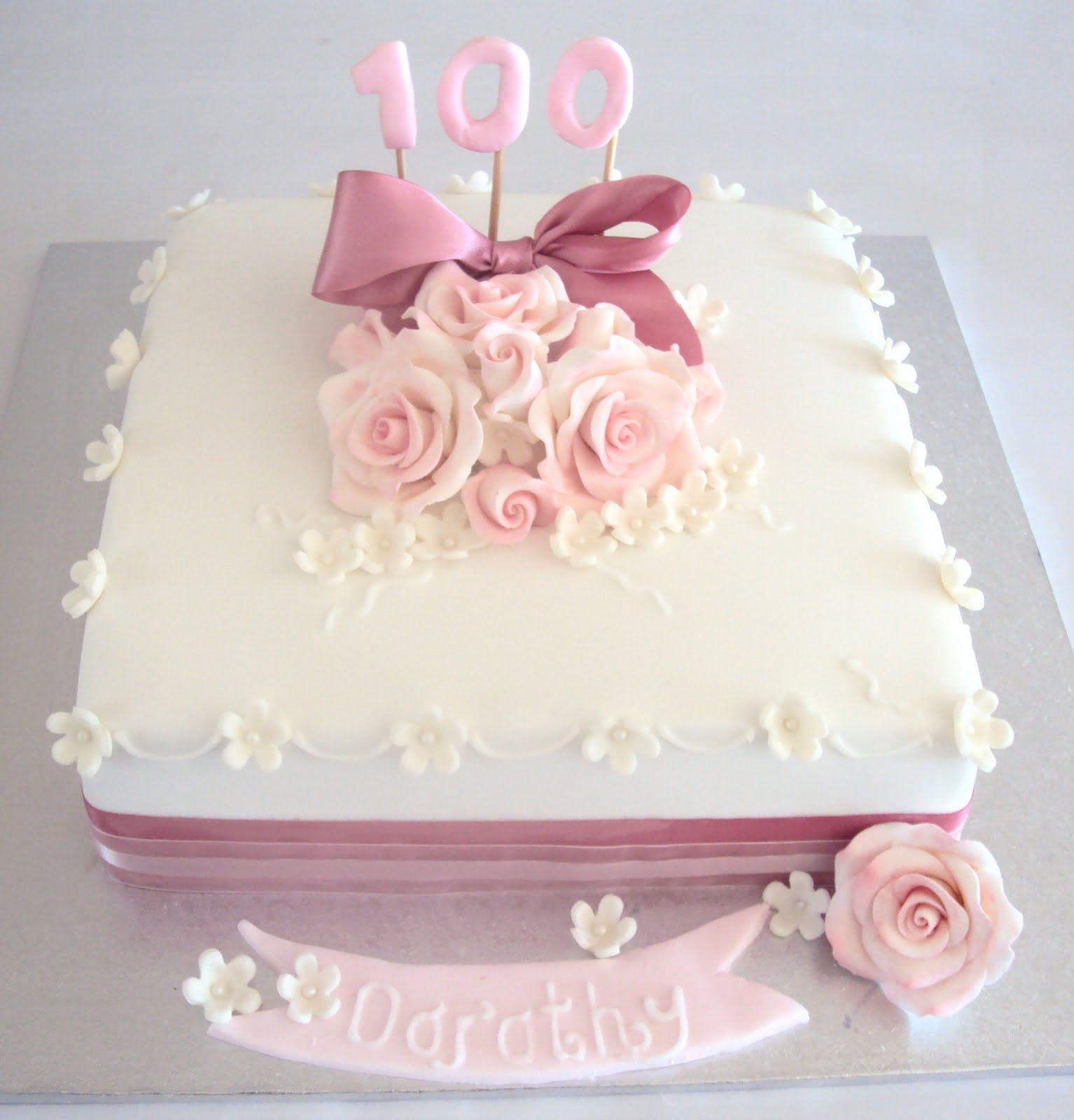 Best ideas about 100th Birthday Cake
. Save or Pin Flutterbye Cakes 100th Birthday Now.