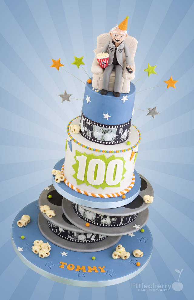 Best ideas about 100th Birthday Cake
. Save or Pin My Grandads 100th Birthday Cake cake by Little Cherry Now.