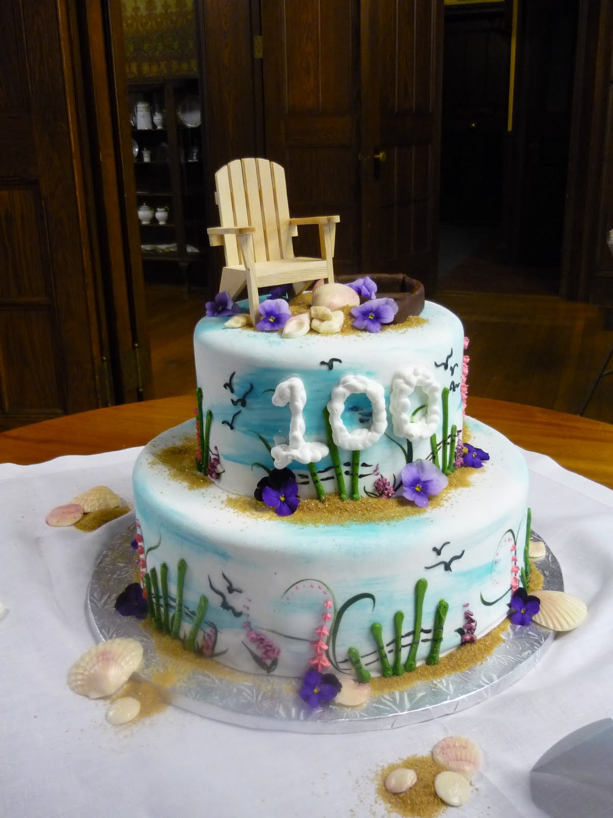 Best ideas about 100th Birthday Cake
. Save or Pin Artisan Bake Shop 100th Birthday & 101st Birthday Cake Now.