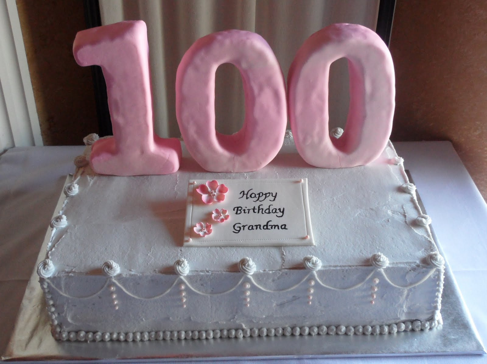 Best ideas about 100th Birthday Cake
. Save or Pin DREAM OF SWEETS Now.