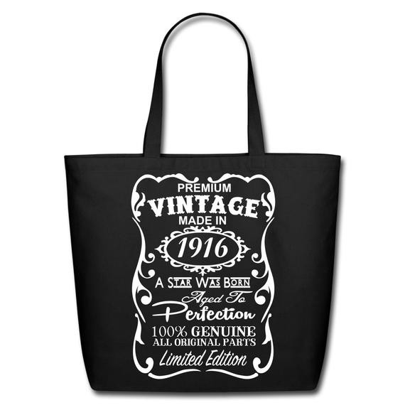 Best ideas about 100Th Birthday Gift Ideas
. Save or Pin 100th Birthday Gift Ideas Unique Tote Bag by JBennettCreations Now.