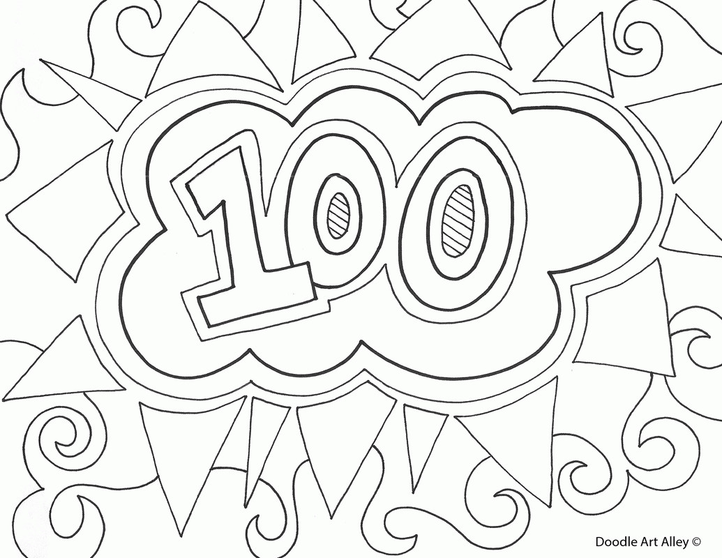 Best ideas about 100Th Day Of School Printable Coloring Sheets
. Save or Pin 100th Day School Coloring Pages Free Coloring Home Now.