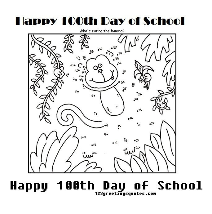 Best ideas about 100Th Day Of School Printable Coloring Sheets
. Save or Pin 100th day of school coloring pages Printable Kids Super Day Now.