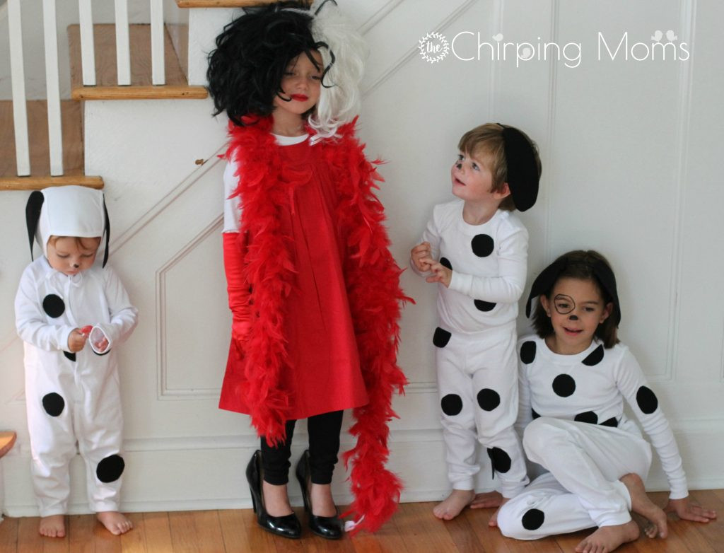 Best ideas about 101 Dalmatians Costumes DIY
. Save or Pin Easy DIY 101 Dalmatians Costumes for Kids & Cruella for Mom Now.