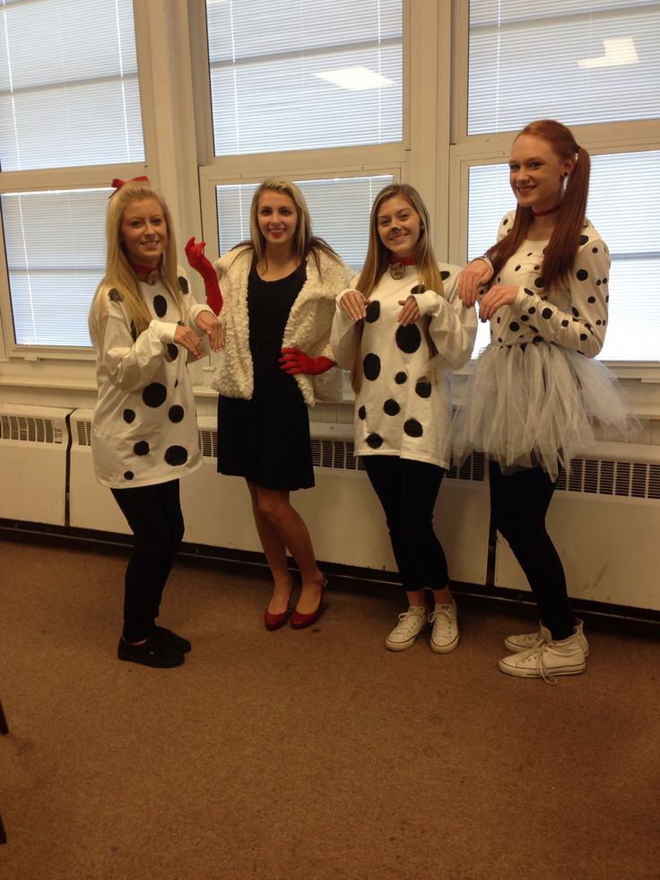 Best ideas about 101 Dalmatians Costumes DIY
. Save or Pin Diy cruella de vil and 101 dalmations Halloween costume Now.