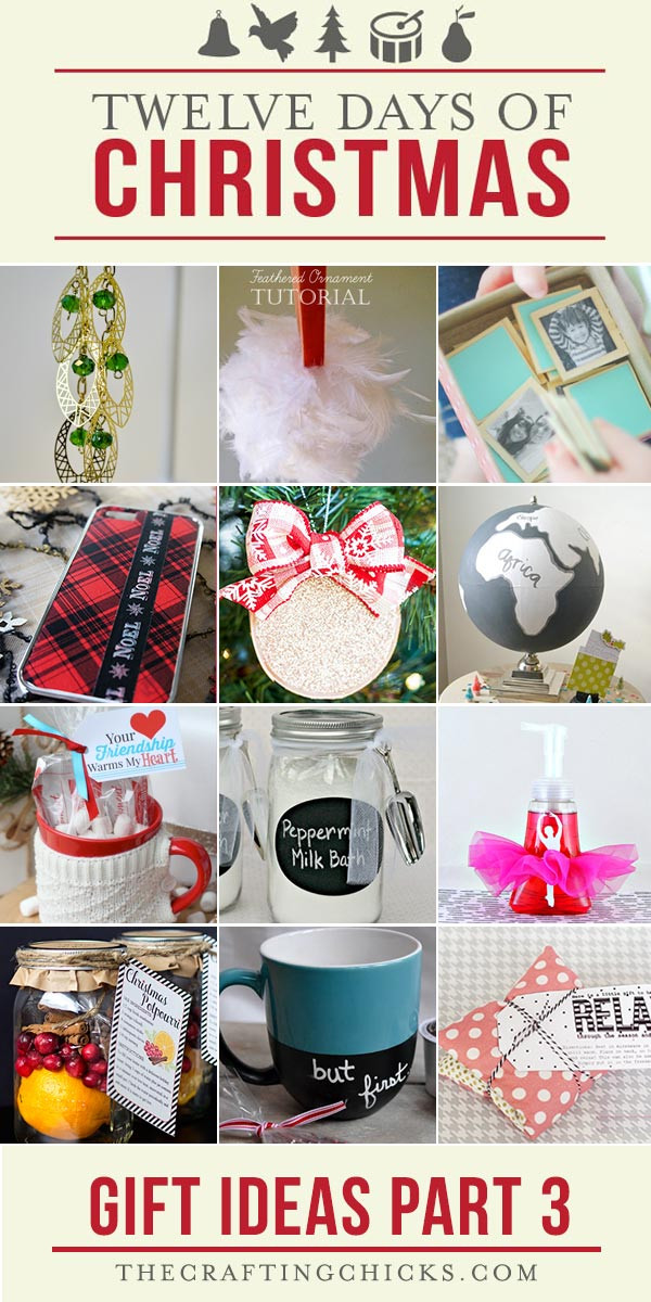 Best ideas about 12 Days Of Christmas Gift Ideas
. Save or Pin 12 Days of Christmas Gift Ideas Part 1 The Crafting Chicks Now.