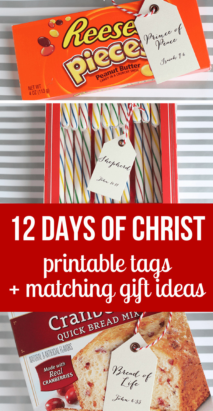 Best ideas about 12 Days Of Christmas Gift Ideas For Friends
. Save or Pin Simple 12 Days of CHRIST Christmas Gift Idea So Festive Now.