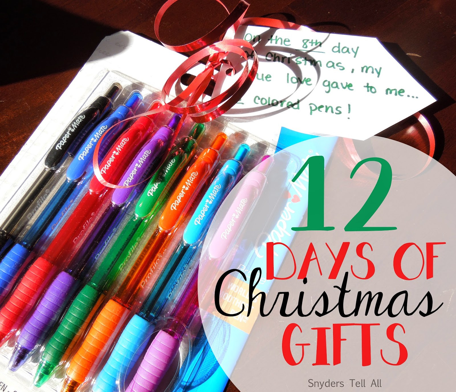 Best ideas about 12 Days Of Christmas Gift Ideas For Him
. Save or Pin 12 Days of Christmas Gifts Joyfully Prudent Now.