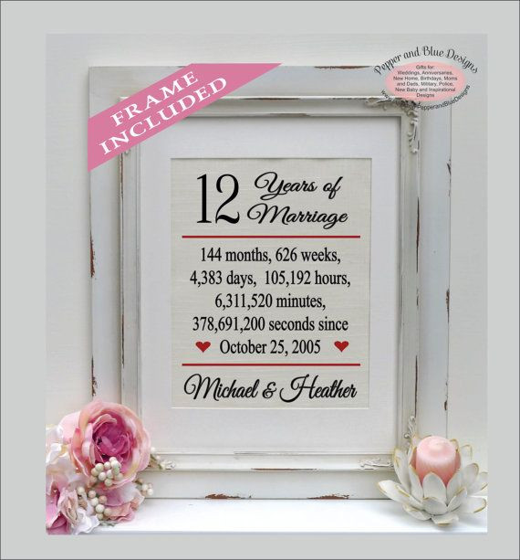 Best ideas about 12 Year Anniversary Gift Ideas
. Save or Pin Best 25 12 year anniversary ts ideas on Pinterest Now.