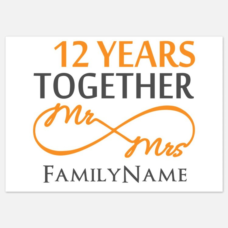 Best ideas about 12 Year Anniversary Gift Ideas
. Save or Pin Gifts for 12th Anniversary Now.