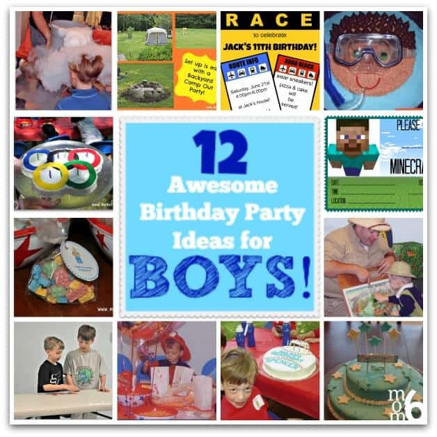 Best ideas about 12 Year Old Birthday Party Ideas Not At Home
. Save or Pin 12 Awesome Birthday Party Ideas for Boys Mom 6 Now.