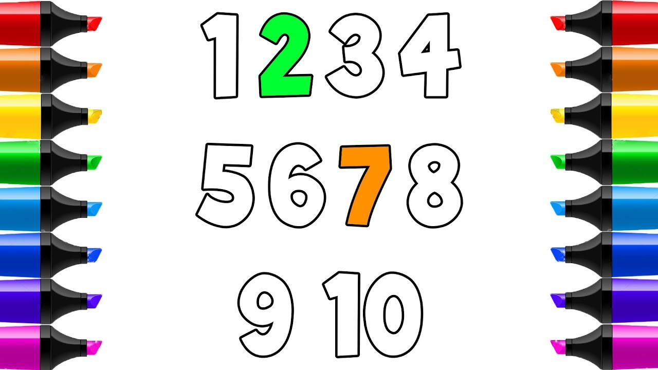Best ideas about 123 Coloring Sheets For Kids
. Save or Pin How to Coloring Numbers Learning and Coloring 123 Numbers Now.