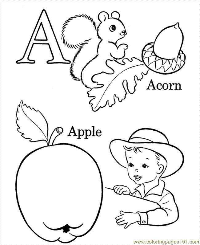 Best ideas about 123 Coloring Sheets For Kids
. Save or Pin Abc 123 Coloring 001 Coloring Page Free Alphabets Now.