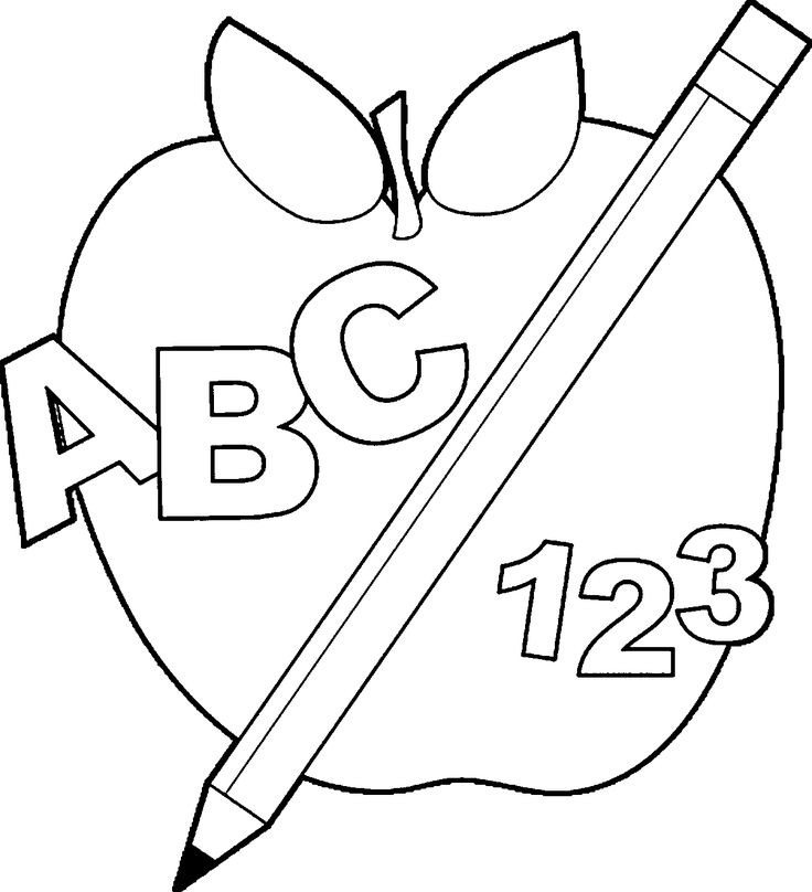 Best ideas about 123 Coloring Sheets For Kids
. Save or Pin discover back to school apple images coloring page abc 123 Now.