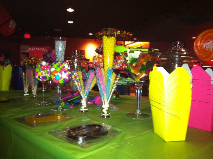 Best ideas about 13 Year Old Birthday Party Ideas
. Save or Pin Candy Bar for 13 year old birthday party Now.