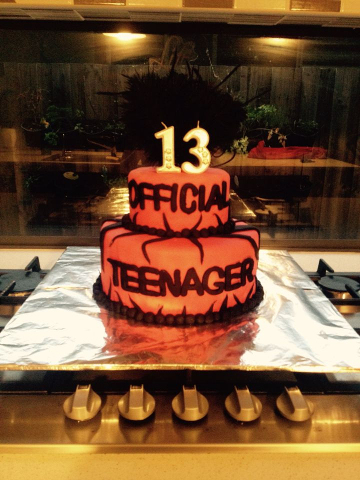 Best ideas about 13Th Birthday Gift Ideas For Boys
. Save or Pin ficial Teenager cake Cakes Now.