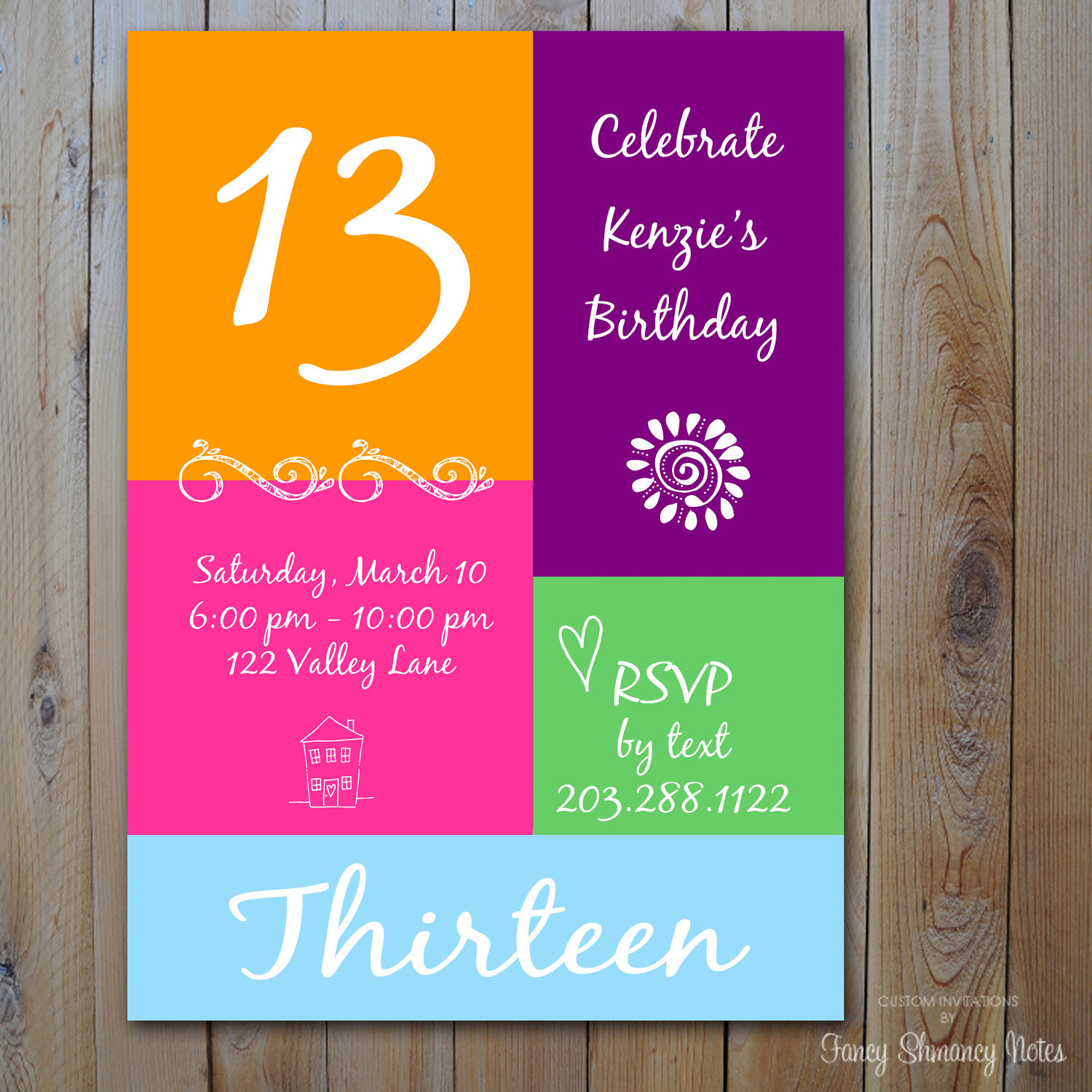 Best ideas about 13th Birthday Invitations
. Save or Pin 13th Birthday Party Invitation Ideas – Bagvania FREE Now.