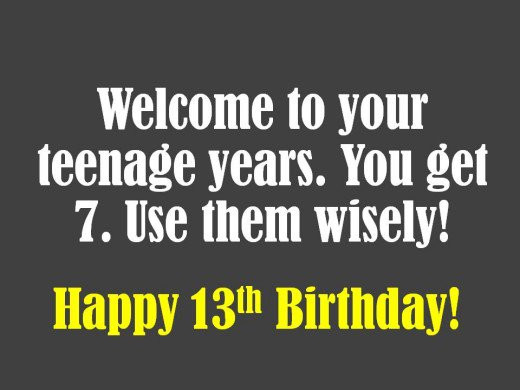 Best ideas about 13th Birthday Quotes
. Save or Pin 13th Birthday Quotes QuotesGram Now.
