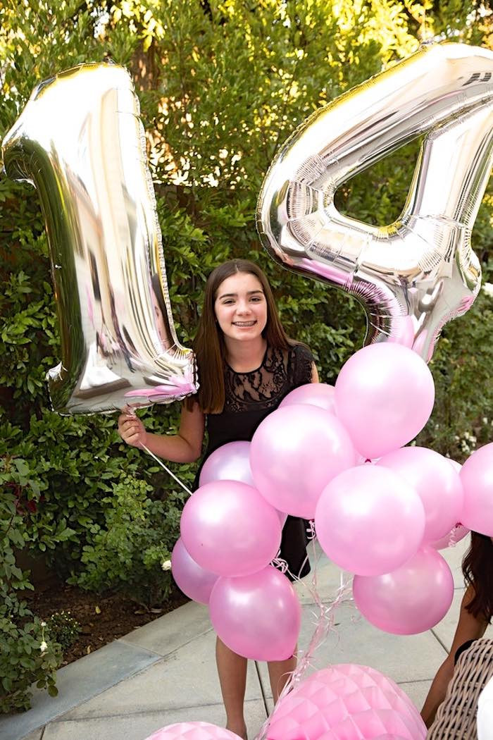 Best ideas about 14 Year Old Girl Birthday Party Ideas
. Save or Pin Kara s Party Ideas Pretty In Pink 14th Birthday Party Now.
