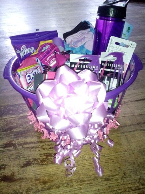 Best ideas about 14 Years Old Birthday Ideas
. Save or Pin 14 year old birthday purple themed t basket Nail Now.
