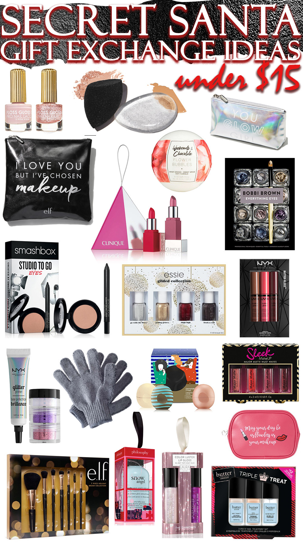 Best ideas about 15 Dollar Gift Ideas
. Save or Pin The Best Secret Santa Gift Exchange Ideas in Beauty & ALL Now.