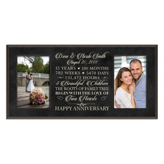 Best ideas about 15 Year Anniversary Gift Ideas For Her
. Save or Pin Personalized 15th anniversary t for by DaySpringMilestones Now.