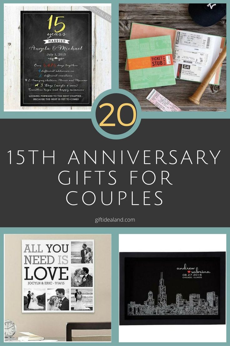 Best ideas about 15Th Anniversary Gift Ideas For Him
. Save or Pin 1000 images about Anniversary Gifts on Pinterest Now.