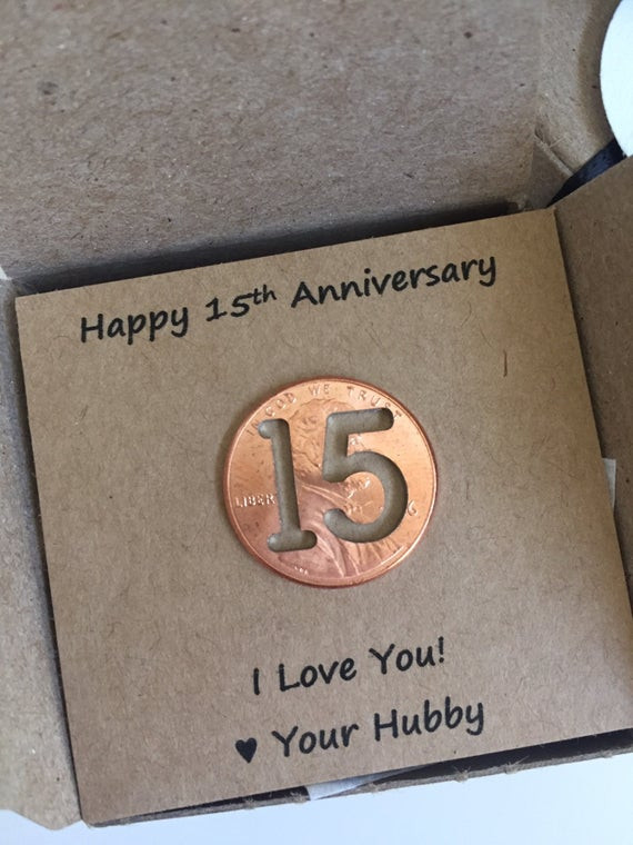 Best ideas about 15Th Anniversary Gift Ideas For Him
. Save or Pin 15th Anniversary Happy Anniversary Anniversary Gift Fifteen Now.