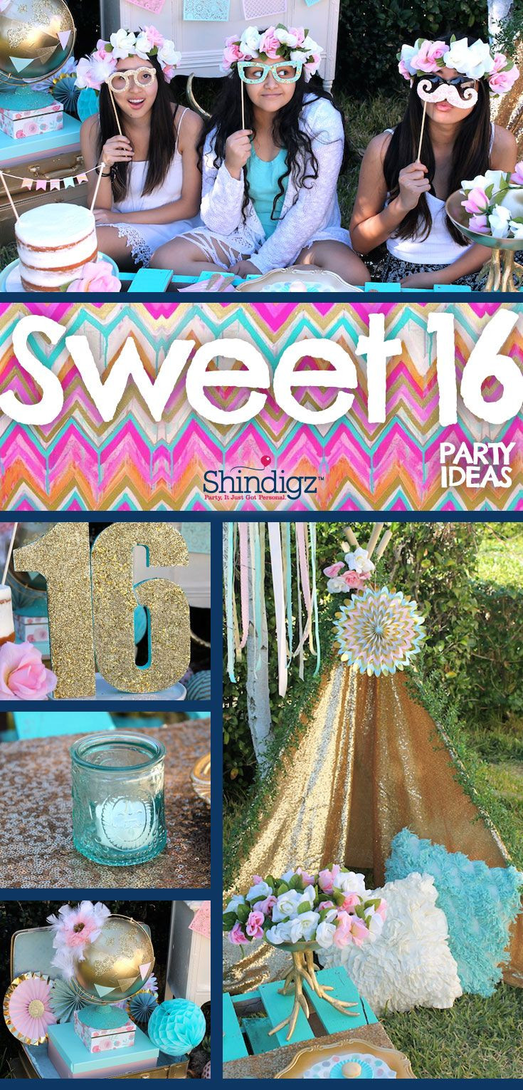 Best ideas about 16 Birthday Party Ideas For A Small Party
. Save or Pin Celebrate your daughter s sweet 16 with party ideas from Now.