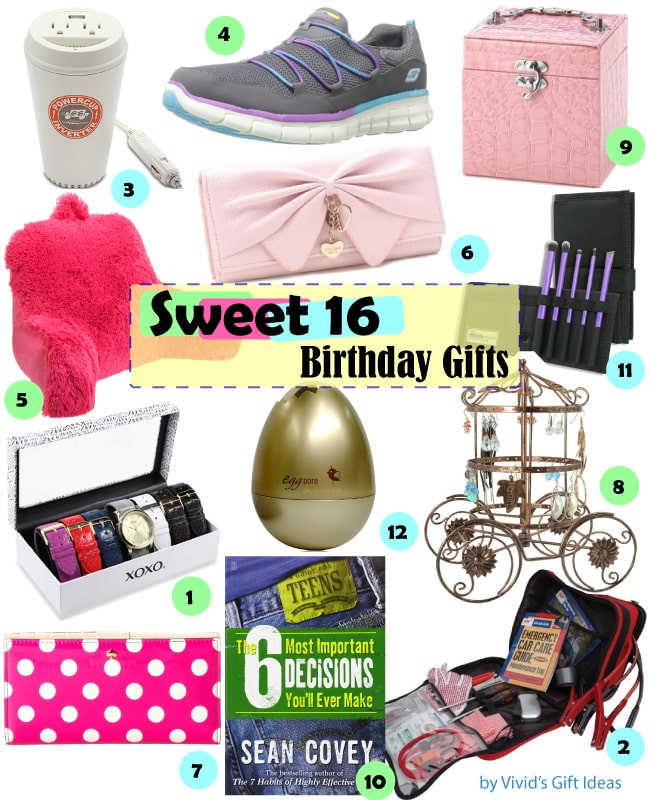 Best ideas about 16 Year Old Birthday Gifts Ideas
. Save or Pin Gift Ideas for Girls Sweet 16 Birthday Vivid s Now.