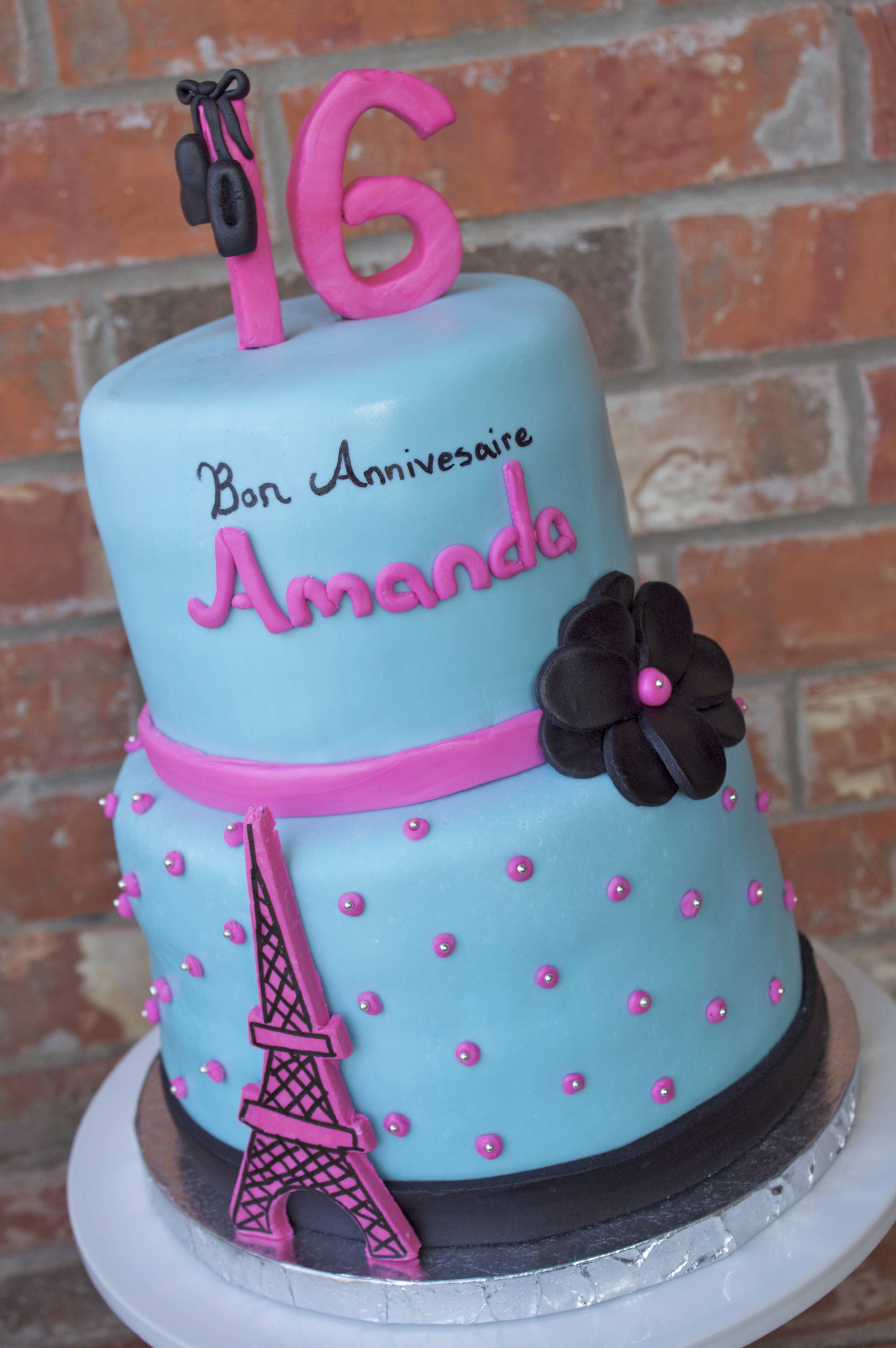 Best ideas about 16th Birthday Cake
. Save or Pin Parisian 16th Birthday Cake Now.