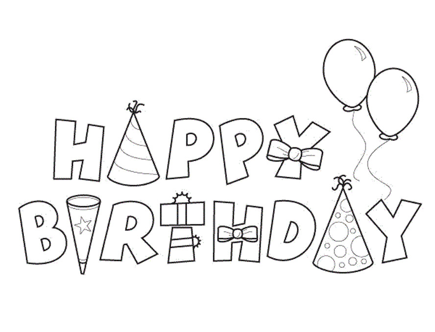 Best ideas about 16Th Birthday Coloring Pages For Boys
. Save or Pin Happy Birthday Coloring Pages 2019 Dr Odd Now.