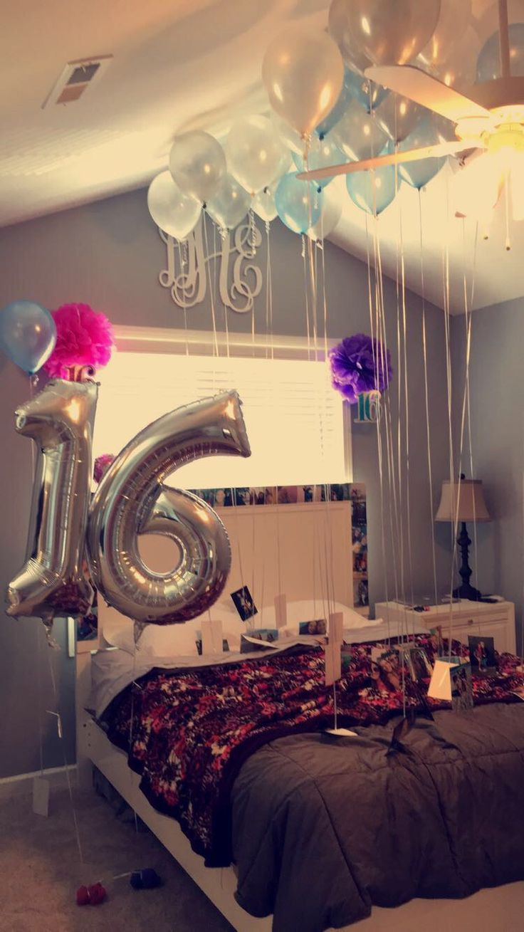 Best ideas about 16th Birthday Decorations
. Save or Pin 16th Birthday Surprise Idea … Now.