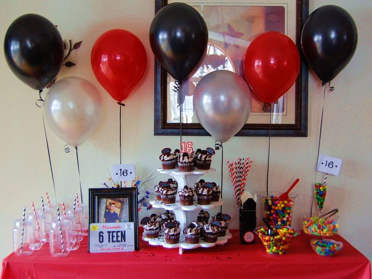 Best ideas about 16th Birthday Decorations
. Save or Pin SIXTEENTH BIRTHDAY for a GUY Sweet sixteen party ideas Now.