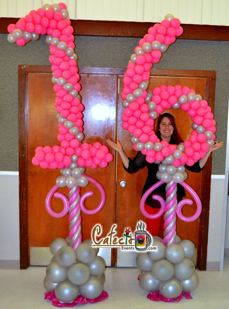 Best ideas about 16th Birthday Decorations
. Save or Pin Cafecito Events Balloon Decorations Sweet 16 Birthday Now.