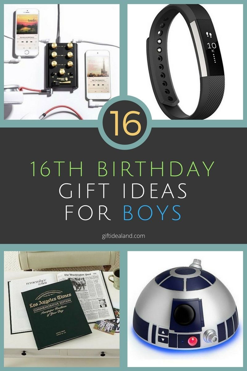 Best ideas about 16Th Birthday Gift Ideas For Boys
. Save or Pin 16 Great 16th Birthday Gift Ideas For Boys Now.