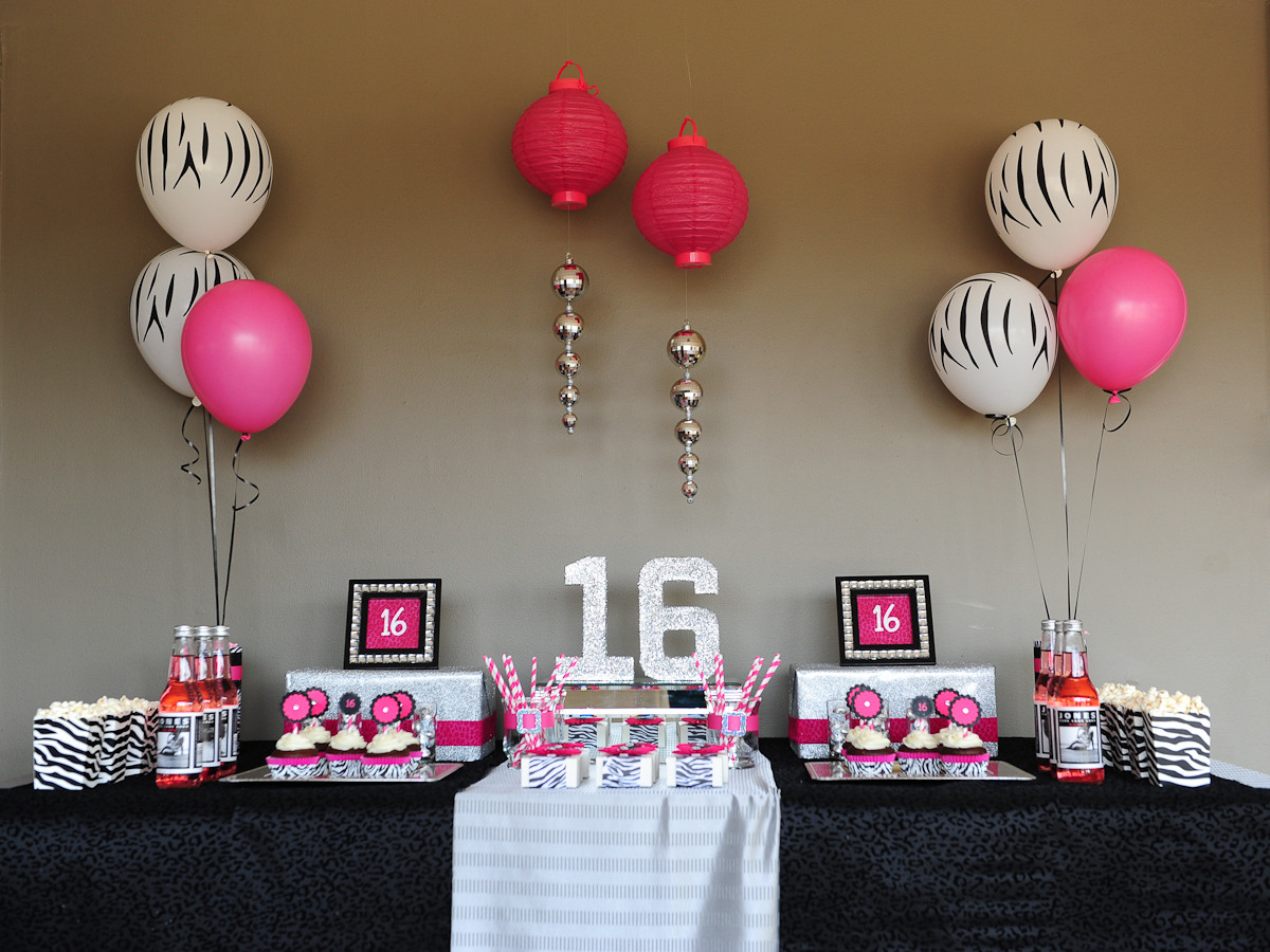 Best ideas about 16th Birthday Ideas
. Save or Pin Sassy & Sweet Sixteen Taking a lil walk on the WILD SIDE Now.