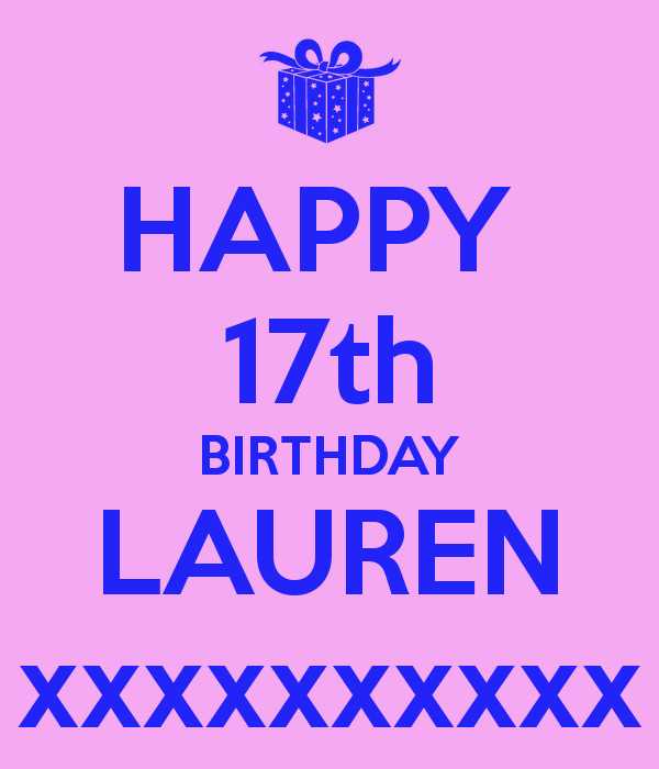 Best ideas about 17th Birthday Quotes
. Save or Pin Happy 17th Birthday Quotes QuotesGram Now.