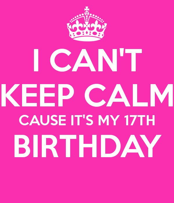 Best ideas about 17th Birthday Quotes
. Save or Pin 17th Birthday Quotes QuotesGram Now.