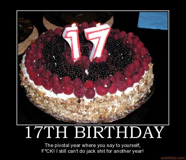 Best ideas about 17th Birthday Quotes
. Save or Pin 17th Birthday Quotes Funny QuotesGram Now.