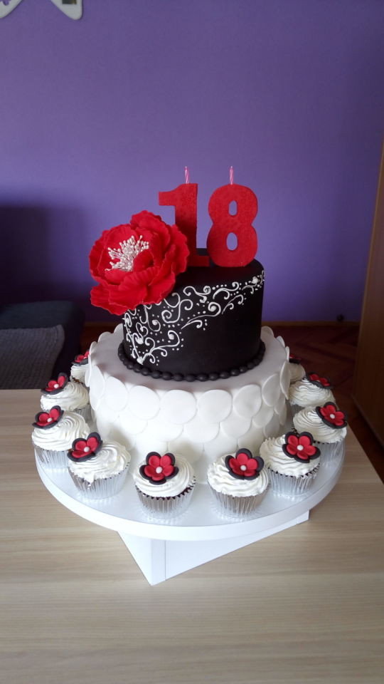 Best ideas about 18 Birthday Cake
. Save or Pin 18 birthday cake cake by Zaklina CakesDecor Now.