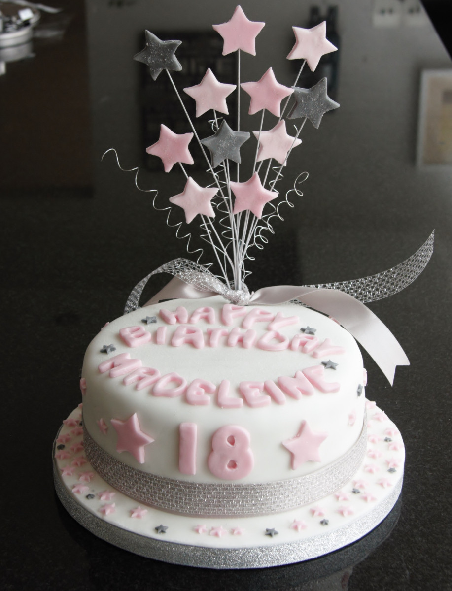 Best ideas about 18 Birthday Cake
. Save or Pin 18th Birthday Star Cake and Cupcakes – lovinghomemade Now.