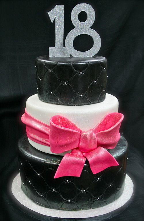 Best ideas about 18 Birthday Cake Ideas
. Save or Pin 18th Birthday Cake Ideas Birthday Cakes Now.