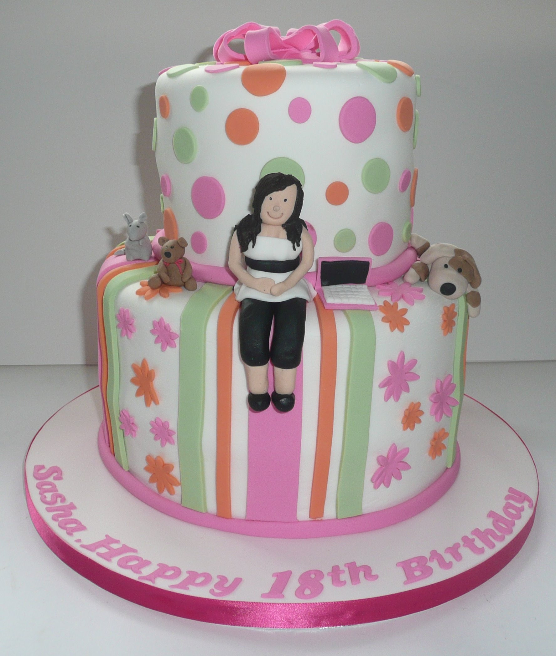 Best ideas about 18 Birthday Cake
. Save or Pin 18th Birthday Cakes Now.