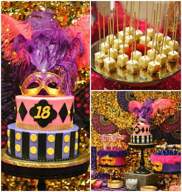 Best ideas about 18 Birthday Ideas
. Save or Pin Kara s Party Ideas Masquerade 18th Birthday Party Now.
