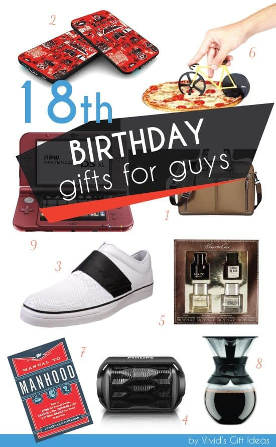 Best ideas about 18Th Anniversary Gift Ideas For Him
. Save or Pin Awesome 18th Birthday Gift Ideas for Guys Vivid s Now.