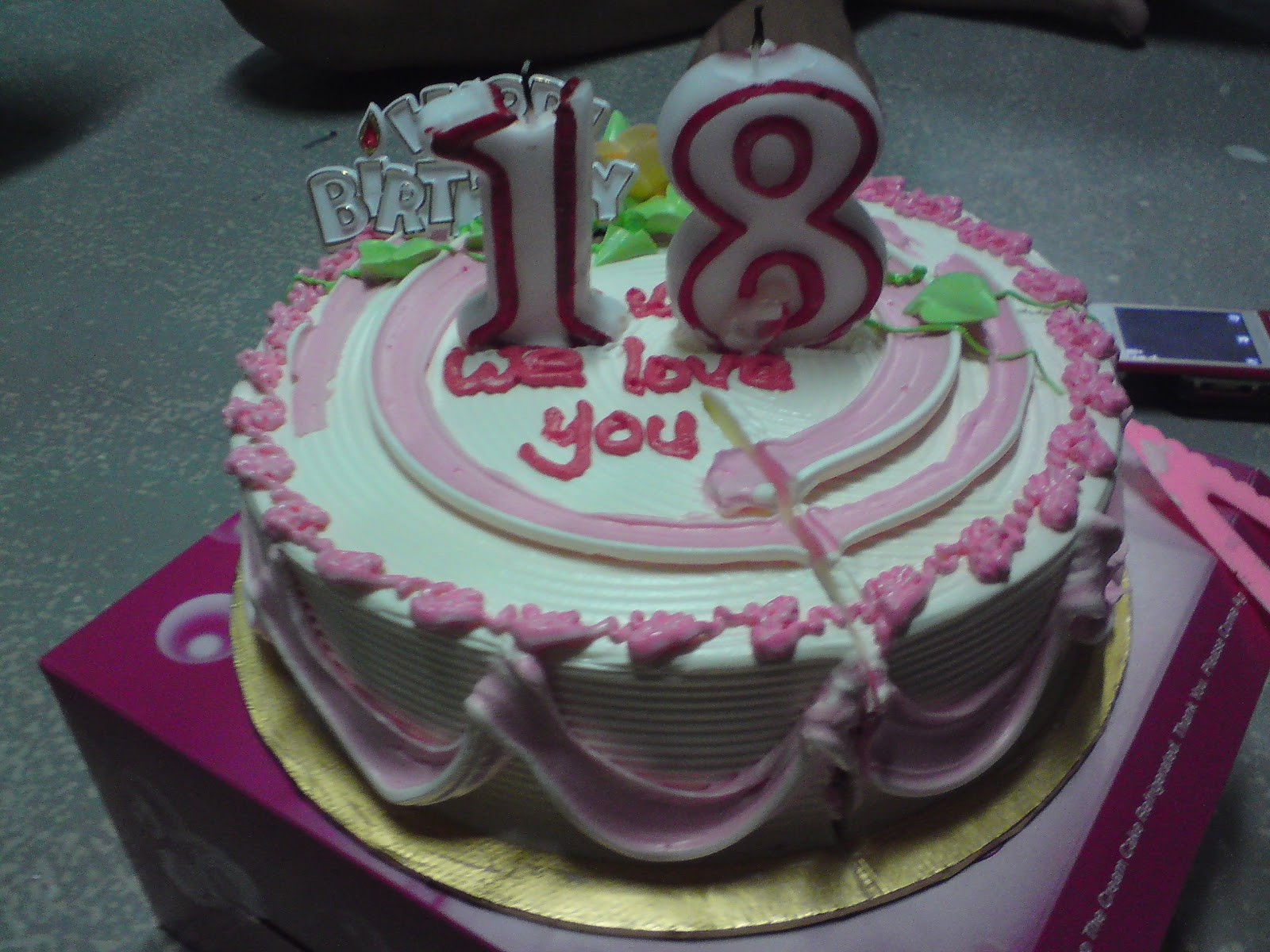 Best ideas about 18th Birthday Cake
. Save or Pin Crystallynna s Life My 18th Birthday Cake Now.